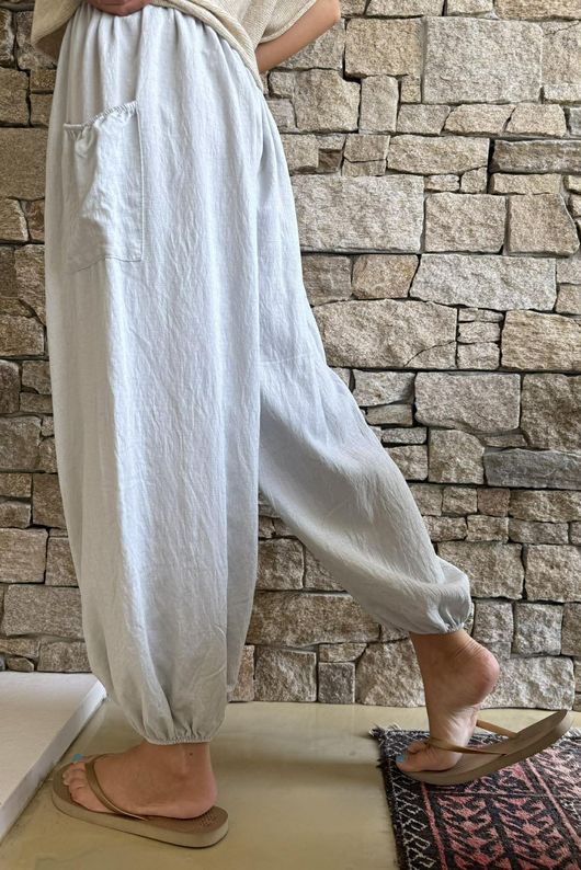 Basso Shirring Balloon Pant Clay
